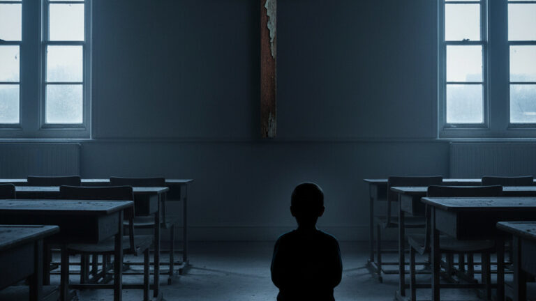 Editorial illustration: Betrayal in the Classroom: Christian Schools Now Teaching Islam in Woke Britain?