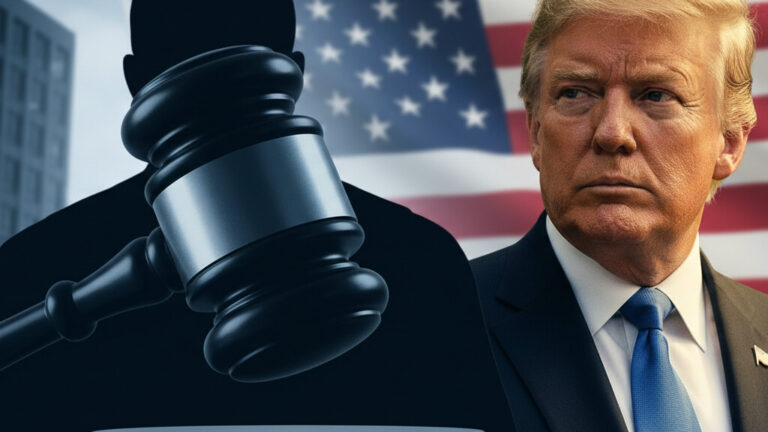 Editorial illustration: Biden Judge Blocks Trump From Forcing Federal Workers Back to Office