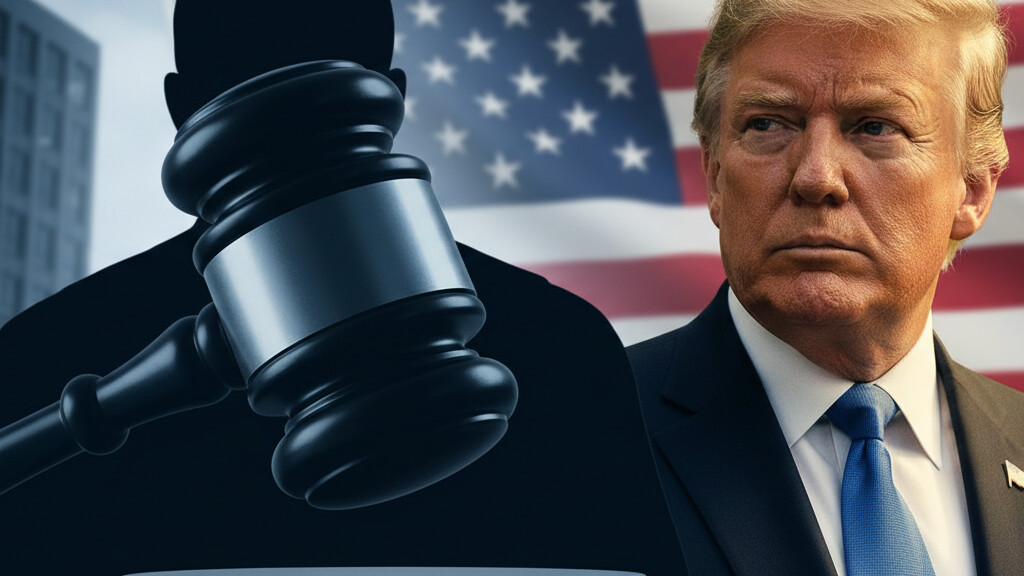 Editorial illustration: Biden Judge Blocks Trump From Forcing Federal Workers Back to Office