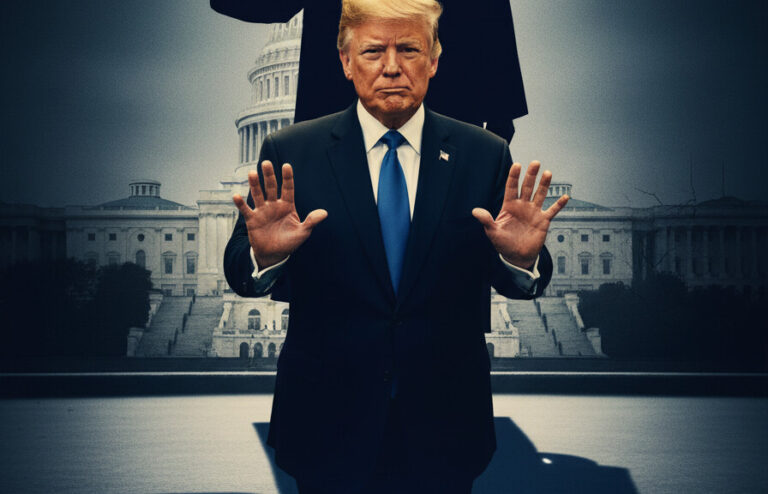 Editorial illustration: Biden Judge Blocks Trump From Forcing Federal Workers Back to Office