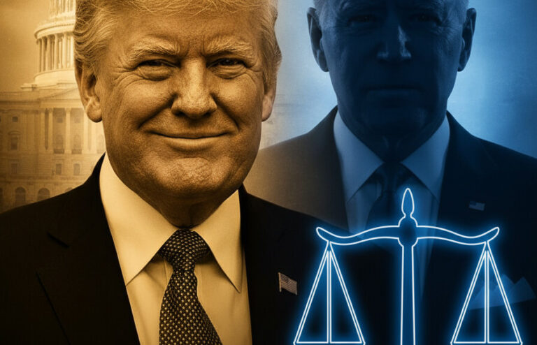 Editorial illustration: Biden Judge Blocks Trump From Forcing Federal Workers Back to Office