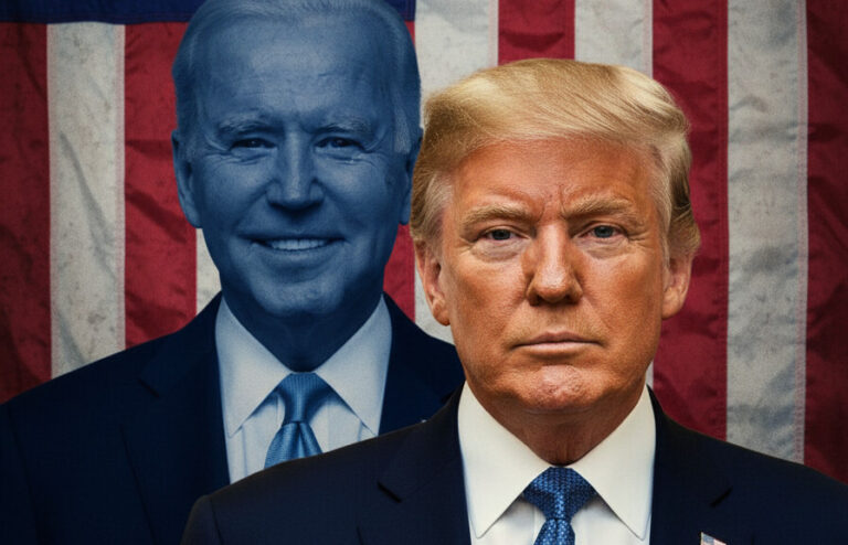 Editorial illustration: Biden Judge Blocks Trump From Forcing Federal Workers Back to Office