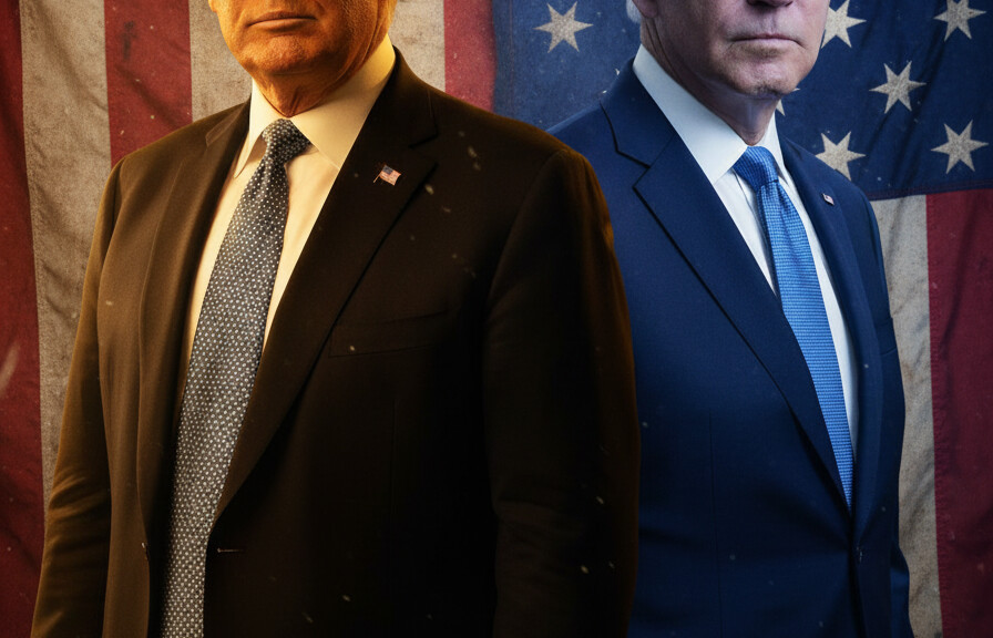 Editorial illustration: Biden Judge Blocks Trump From Forcing Federal Workers Back to Office