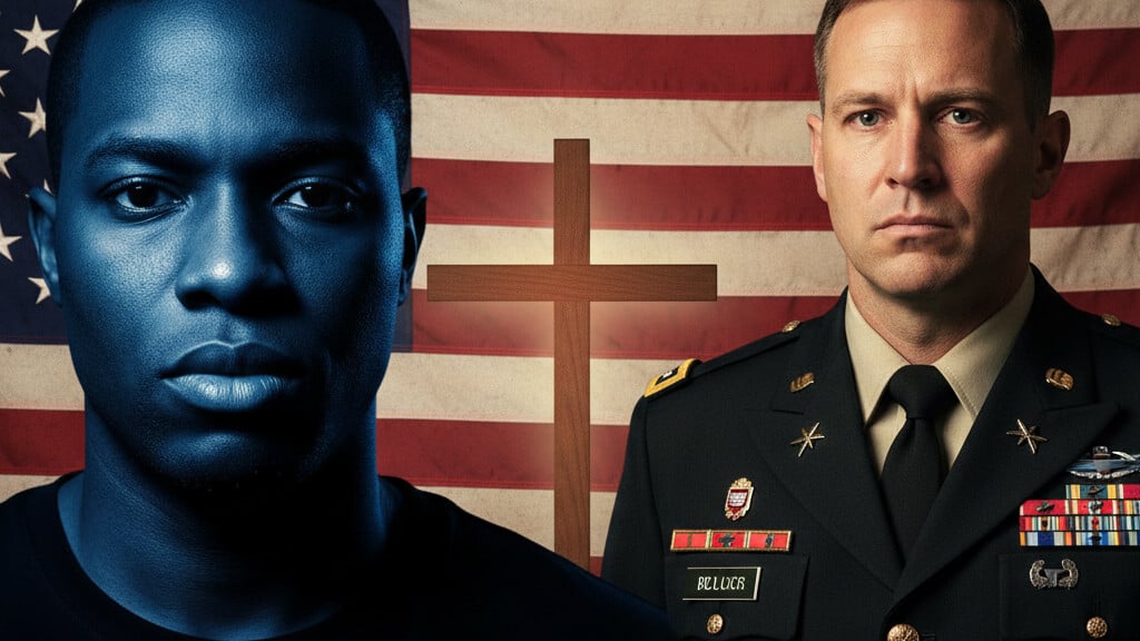 Editorial illustration: Convicted ISIS Plotter Released Early From Prison Opens Fire on ROTC Class, Kill