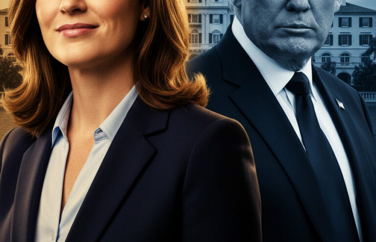 Editorial illustration: Democrats Flip Florida Seat in Trump’s Mar-a-Lago District