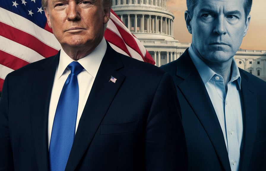 Editorial illustration: Democrats Vow Weekly War Powers Votes to Block Trump’s Iran Strategy