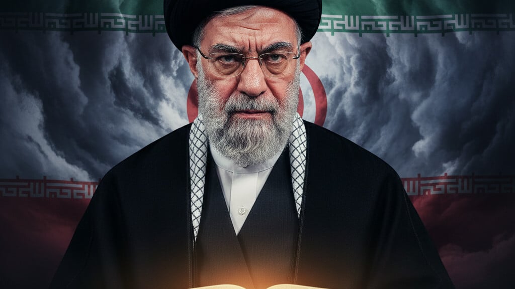 Editorial illustration: Iran’s Deadly Alliance: Russia and China Fueling Global Chaos