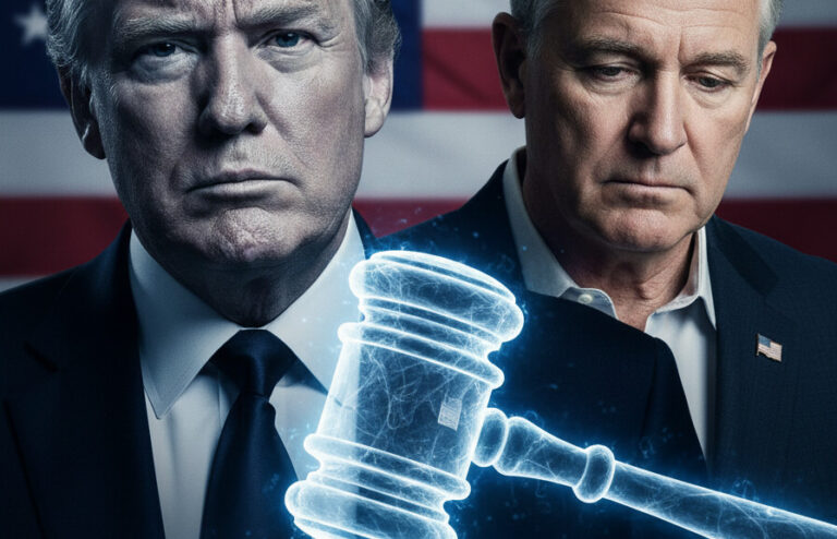 Editorial illustration: John Cornyn’s Biden Judge Confirmations Now Blocking Trump’s Agenda