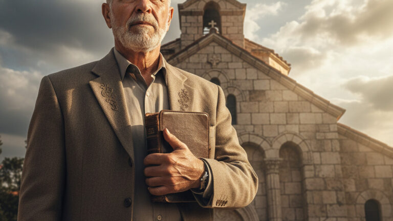 Editorial illustration: Lebanon’s Christians Dig in Their Heels: Faith Over Fear in the Face of Ty