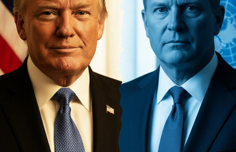 Editorial illustration: Minnesota Sues Trump Administration Over ICE-Involved Shootings, Walz Teams With