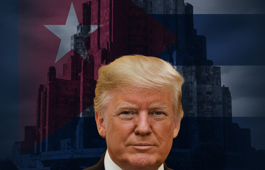 Editorial illustration: Singham Network Coordinated with Communist Cuba to Save Regime Amid Trump Pressu