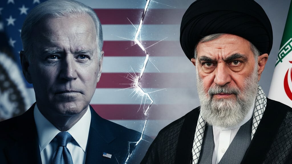 Editorial illustration: The Establishment Wanted Diplomacy With Iran. They Got 45 Years of Terror Instea
