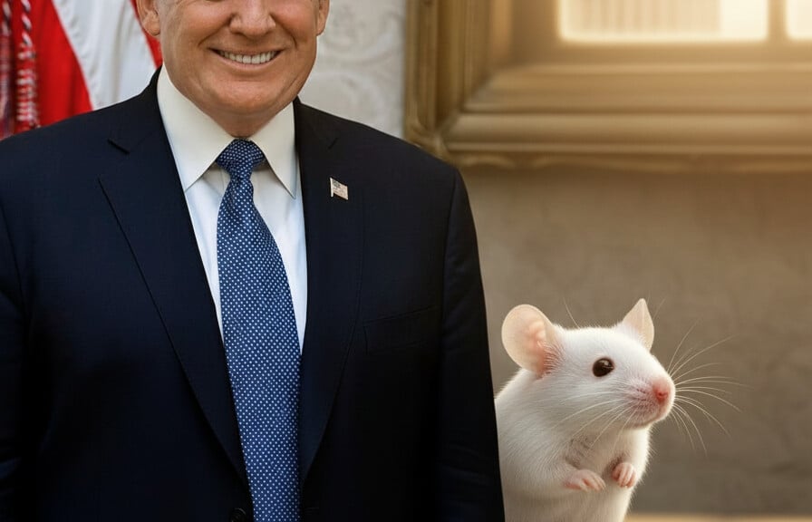 Editorial illustration: Trump’s FDA Finds Unlikely Allies Among Animal Rights Groups With New Test