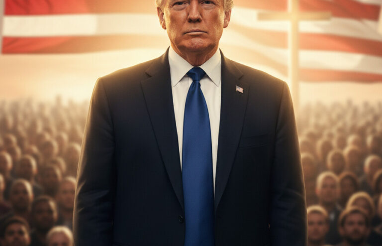 Editorial illustration: Trump’s Unshakeable Grip: The People’s Mandate, Not Just a Man