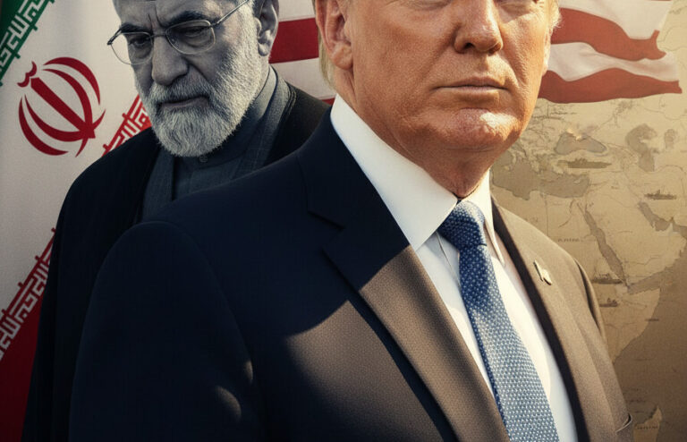 Editorial illustration: Trump Postpones China Summit, Prioritizes Iran War Over Beijing Photo Op