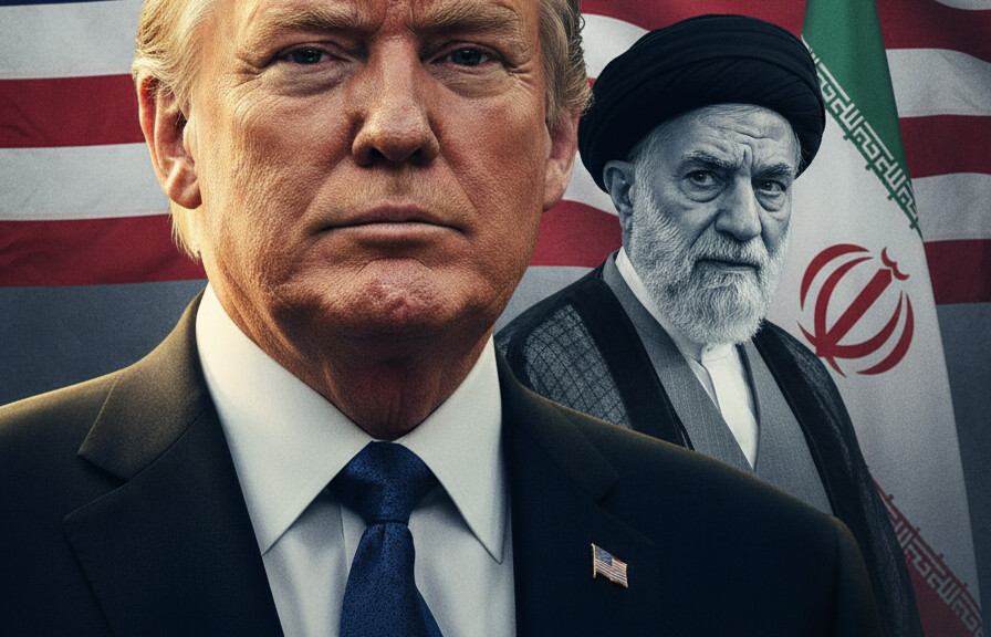 Editorial illustration: Trump Postpones Iran Strike Deadline, Keeps Military Option on Table