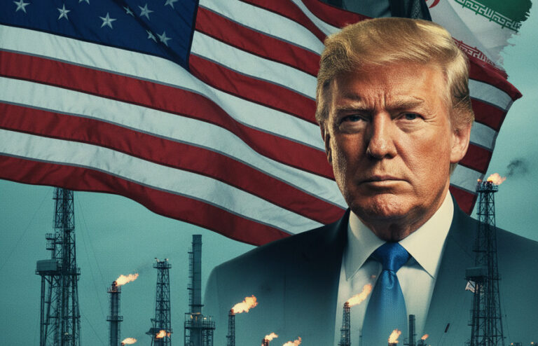 Editorial illustration: Trump Steps In: Israel ‘Violently Lashed Out’ at Iran Gas Field, President Order