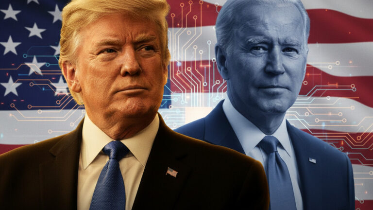 Editorial illustration: Trump Taps David Sacks to Co-Chair Powerful White House Tech Council