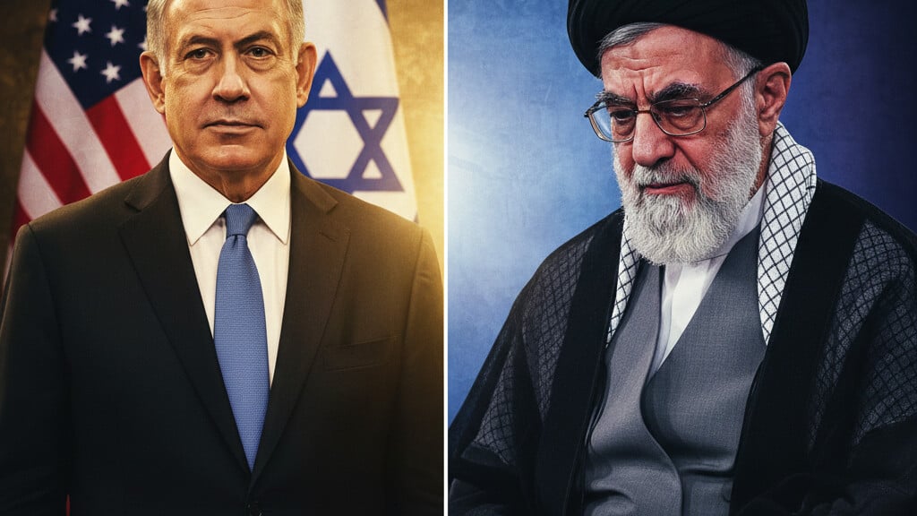 Editorial illustration: Unlikely Truth: Al Jazeera Praises US-Israel Operation, Exposing Globalist Hypoc