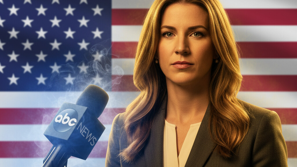 Editorial illustration: White House Torches ABC News Over Bogus Iran Drone Attack Report, Demands Immedi