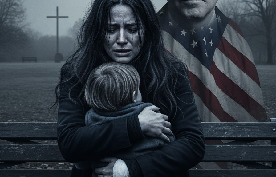 Editorial illustration: ‘Like a Scene Out of a Horror Movie’: Texas Mom, Toddler Mauled in Park by Illeg