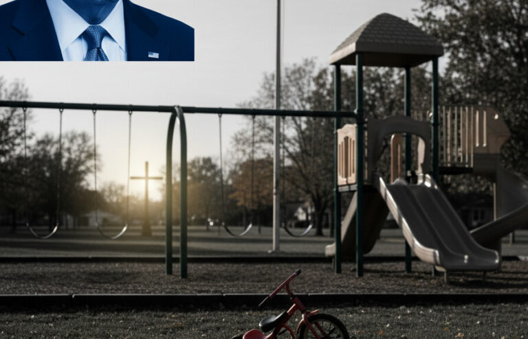 Editorial illustration: ‘Like a Scene Out of a Horror Movie’: Texas Mom, Toddler Mauled in Park by Illeg