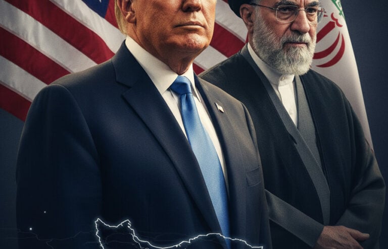Editorial illustration: Peace Through Strength: Trump’s Iran Deal Extends, Deep State Seethes