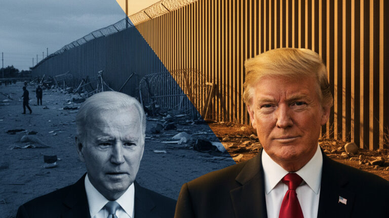Editorial illustration: Trump’s Border Brilliant: Renaming ICE to NICE Exposes The Left’s Op