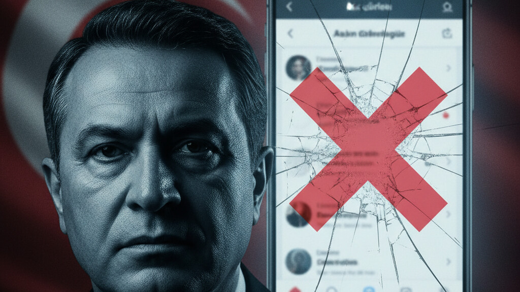 Editorial illustration: Turkey Arrests 160+ for Online Speech After School Shootings
