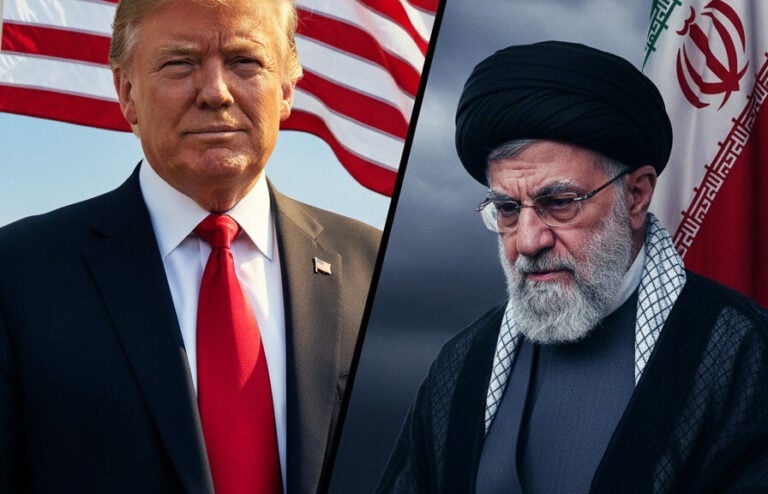 Editorial illustration: America Unleashed: Trump’s Economic Hammer Crushes Iran’s Tyranny