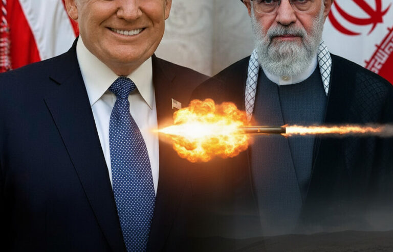 Editorial illustration: Trump Calls Iran Strikes a ‘Love Tap’ as Ceasefire Somehow Still Hol