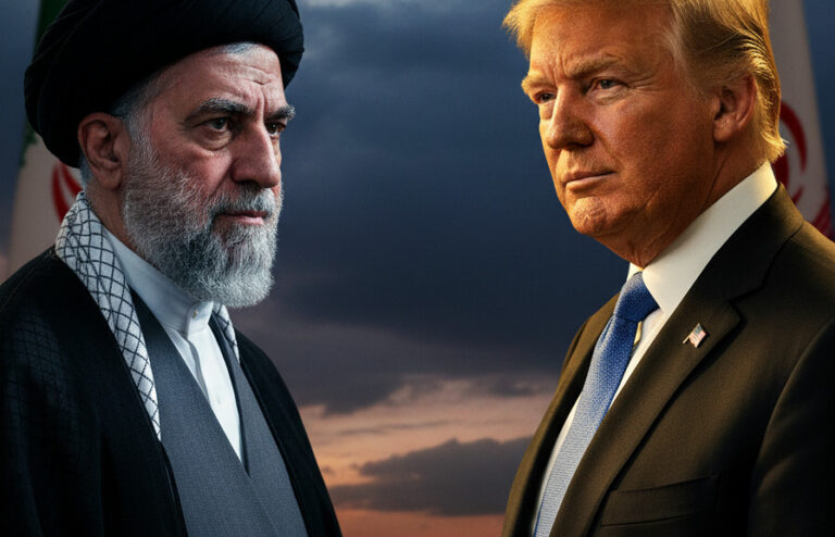 Editorial illustration: UAE Reports Fresh Iranian Drone and Missile Attacks as Trump Insists Ceasefire H