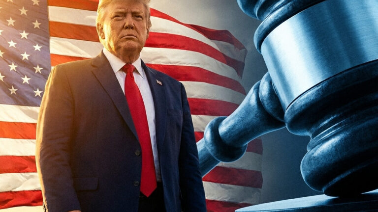 Editorial illustration: Judge Blocks Trump’s 00,000 H-1B Visa Fee as Judicial Overreach Continues