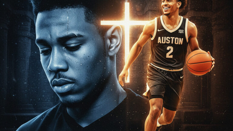 Editorial illustration: Justice for Austin: Karmelo Anthony Found Guilty of Murdering Texas Track Star