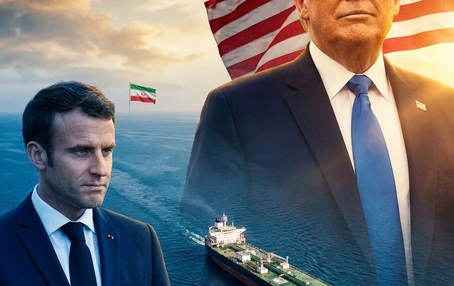 Editorial illustration: Trump Dismisses European Allies After They Reject Call to Help Open Strait of Ho