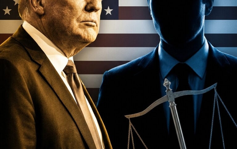 Editorial illustration: Appeals Court Shields 19 DEI Intelligence Officers from Trump Firings — The Swam