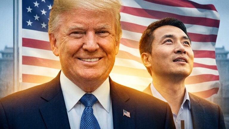 Editorial illustration: China Released an Imprisoned Pastor After Trump Asked. That Is How You Do Foreig