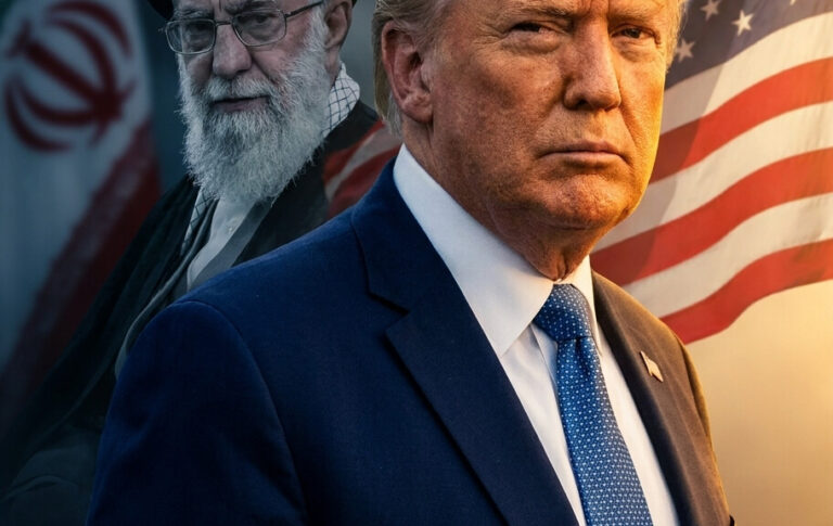 Editorial illustration: Trump Reveals Canceled Iran Strike Would Have Been Biggest Attack Since WWII